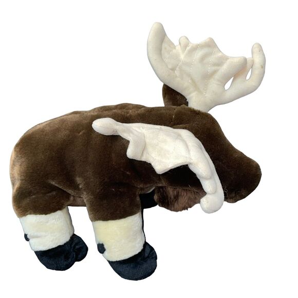 Wild Republic Plush Moose Elk Stuffed Animal Nursery Decor Shower Forest 12” - Picture 5 of 9